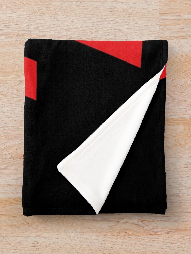 Mgk Xx Red Roise Flower Throw Blanket - Image 2