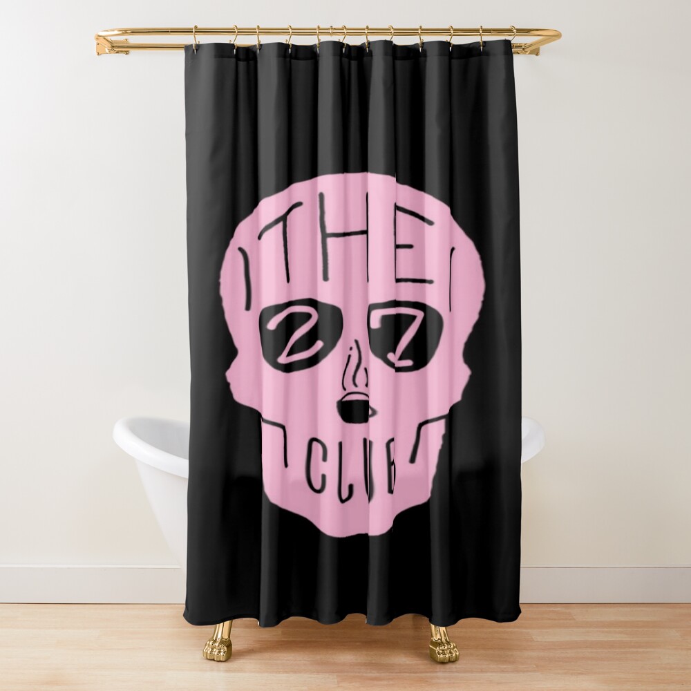 27 Club Coffee Iphone Soft Case Machine Gun Kelly Shower Curtain