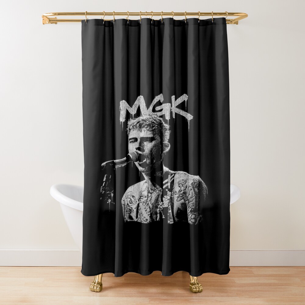 Mgk On Stage Shower Curtain